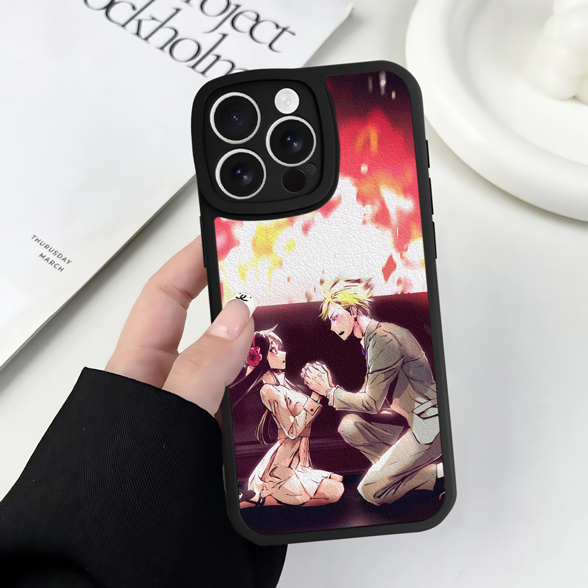 （画像用） SPY×FAMILY间谍家家酒 【iPhone 16シリーズ対応】シリコンスマホケース（レザー調） 材質：シリコン
